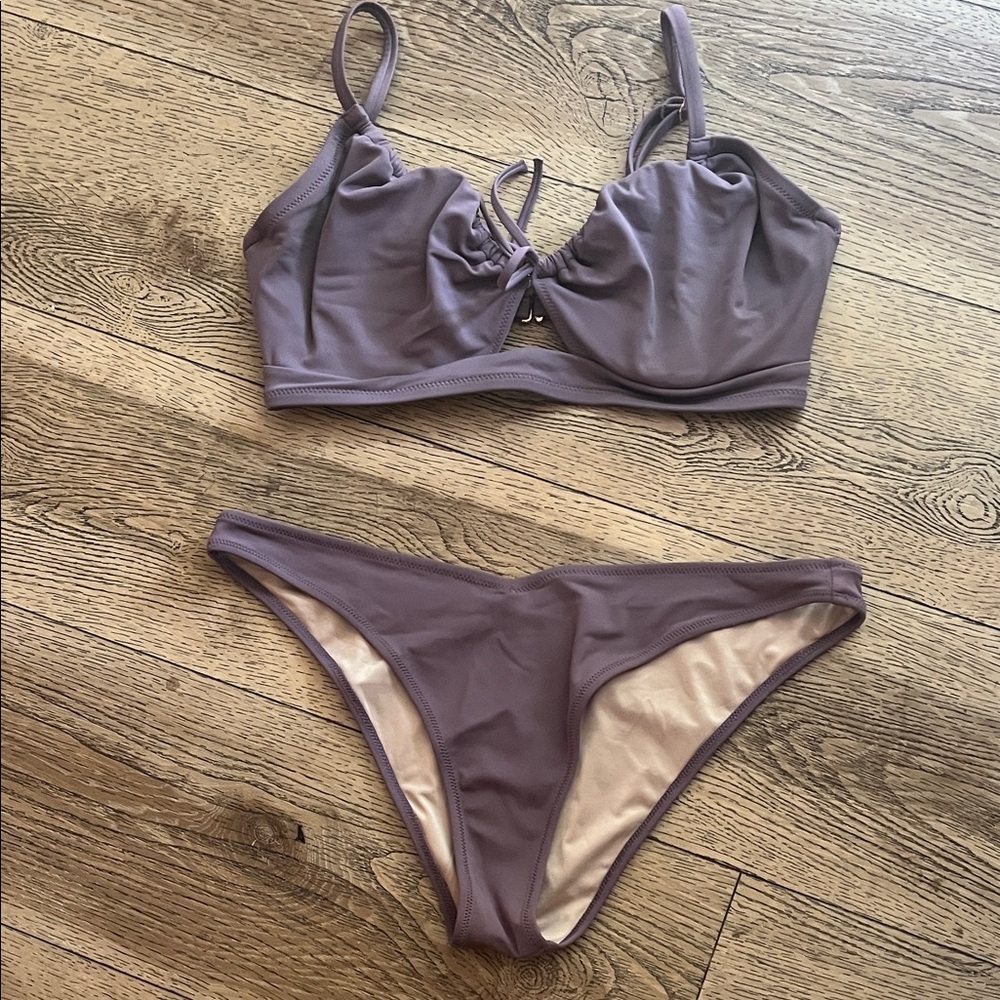 Shade & Shore Lavender Bikini Set